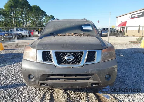 2011 Nissan Armada Platinum from USA, damaged, VIN 5N1BA0NF3BN606901